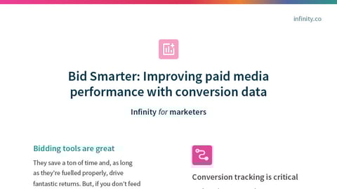 Bid Smarter cheat sheet - cover