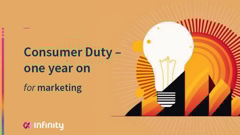 Consumer Duty - one year on for marketing - cover