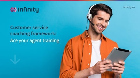 Customer service coaching framework: Ace your agent training - cover