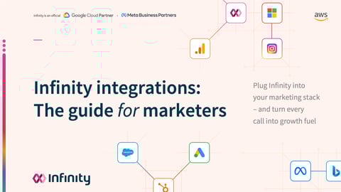 Infinity integrations: The guide for marketers - cover