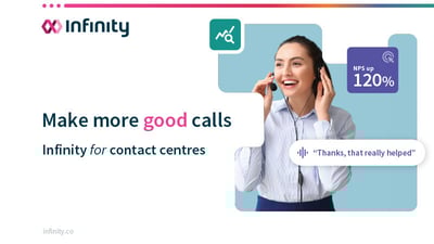 Infinity for contact centers guide - cover