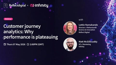 Customer journey analytics: Why performance is plateauing - cover